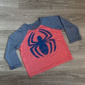 Marvel Spiderman toddler boys long sleeve top